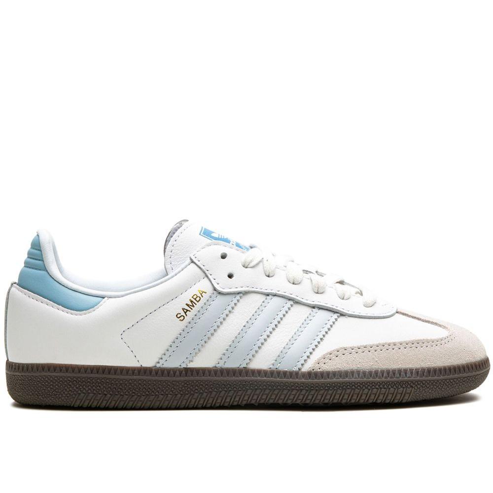 adidas samba og white halo blue