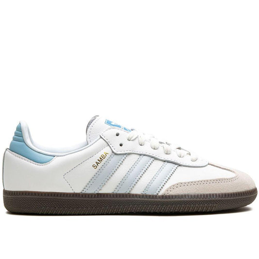 adidas samba og white halo blue