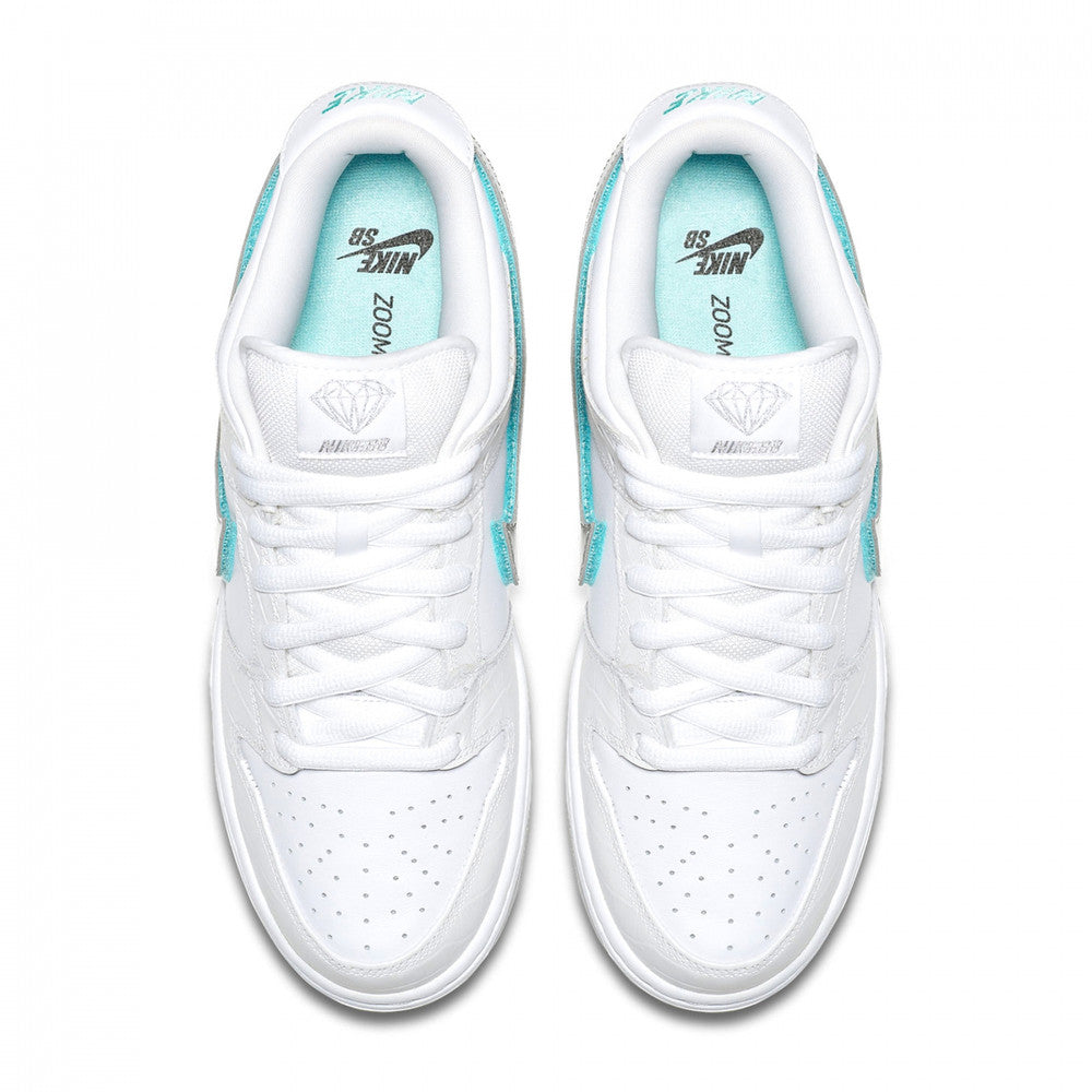 Nike SB Dunk Low Diamond Supply Co White Diamond