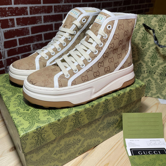 Gucci GG High 'Beige white'