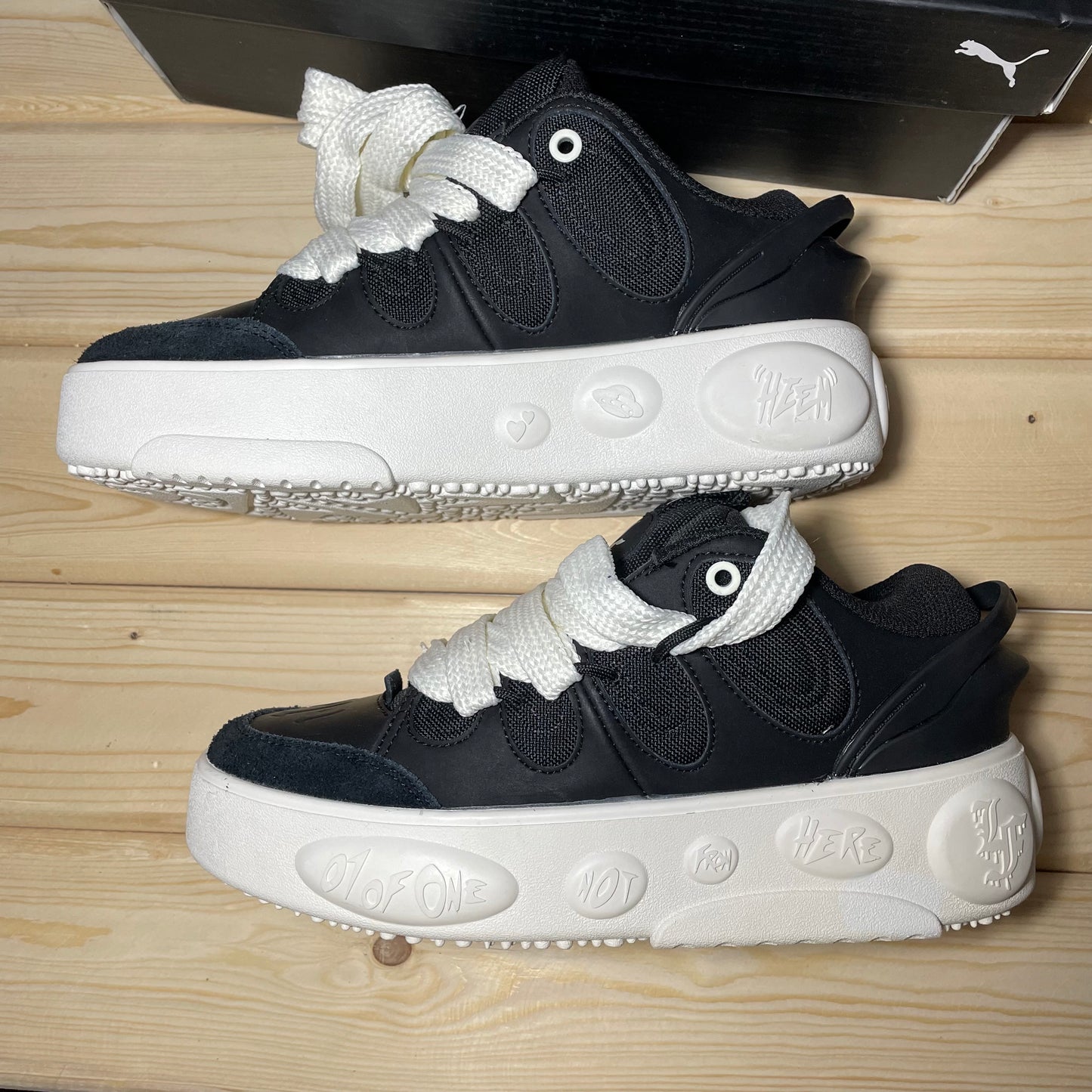 Puma LaFrancé Moment black/white sole
