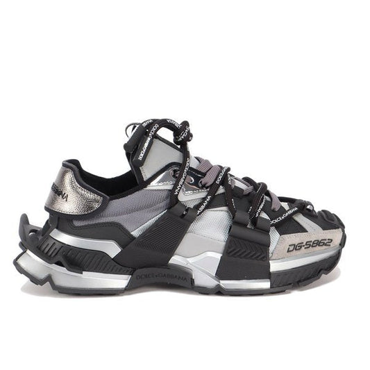 Dolce & Gabbana NS1 sneakers black & silver