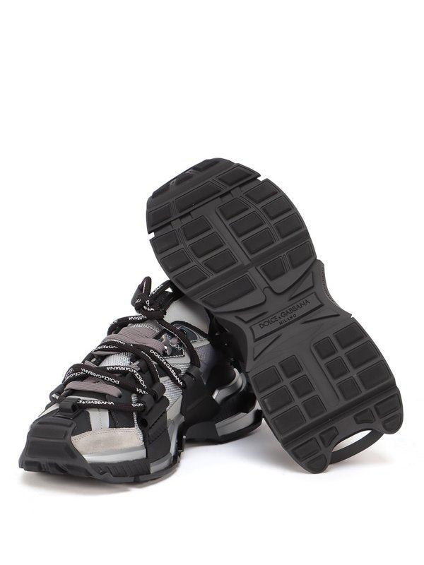 Dolce & Gabbana NS1 sneakers black & silver