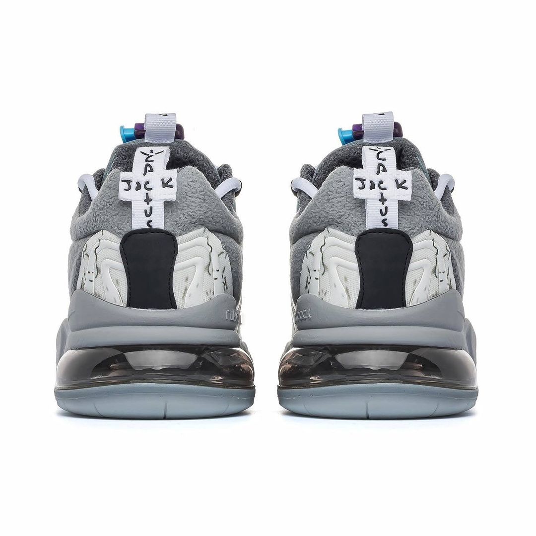 Nike Air Max 270 React Travis Scott Black Grey