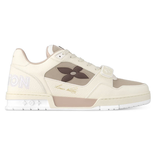 Louis Vuitton LV Trainer beige | cream brown