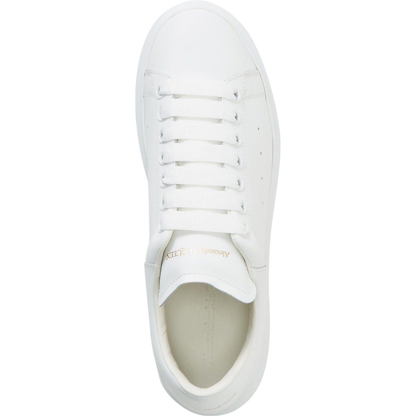 Alexander McQueen Oversized Leather all white
