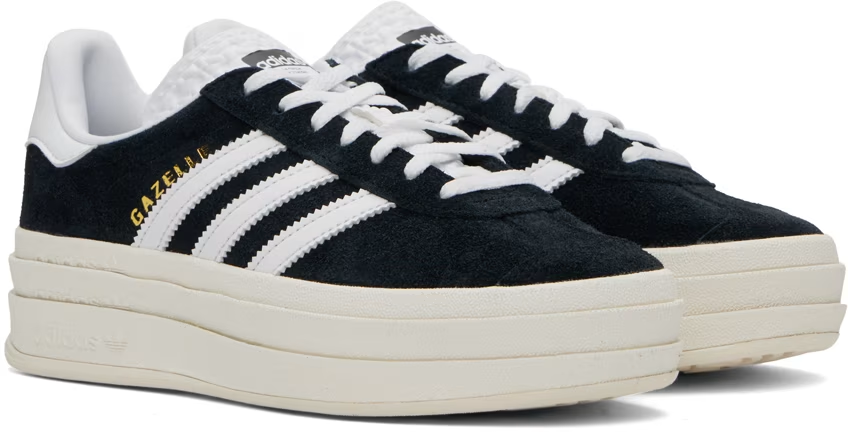 Adidas Originals Gazelle Bold Lace-Up black - white