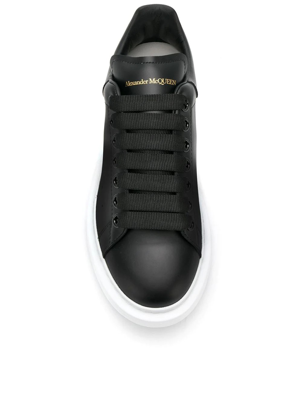 Alexander Mcqueen Black white sole