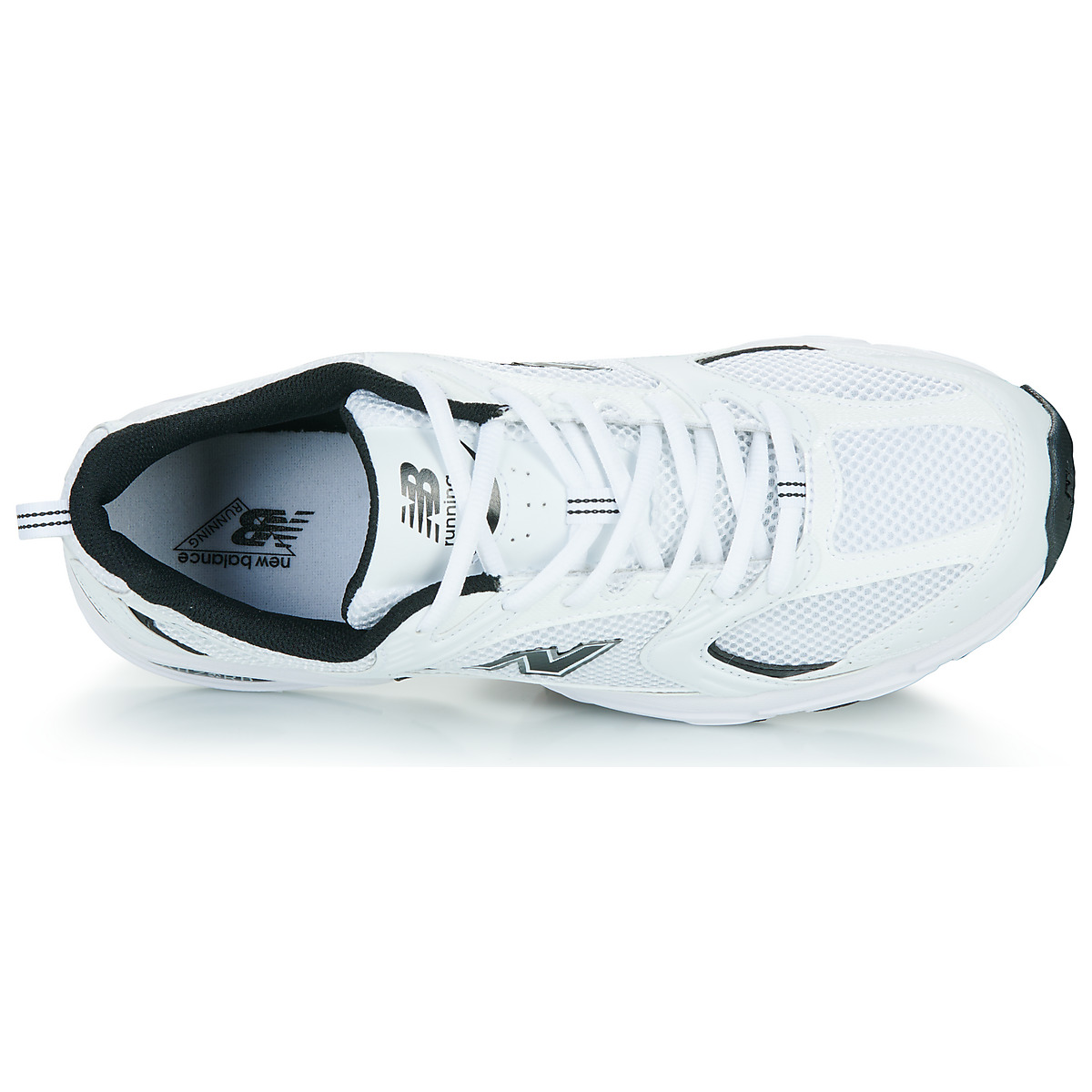 New Balance 530 black and white