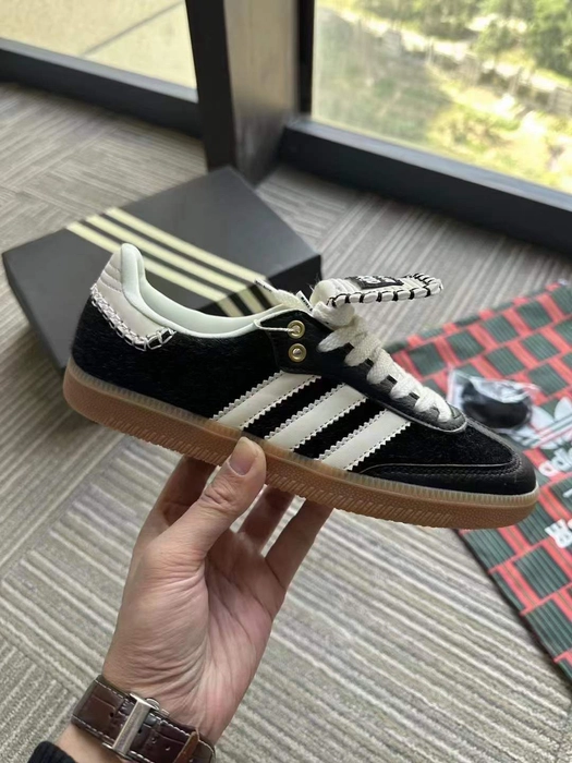 Wales Bonner x adidas Samba Core Black