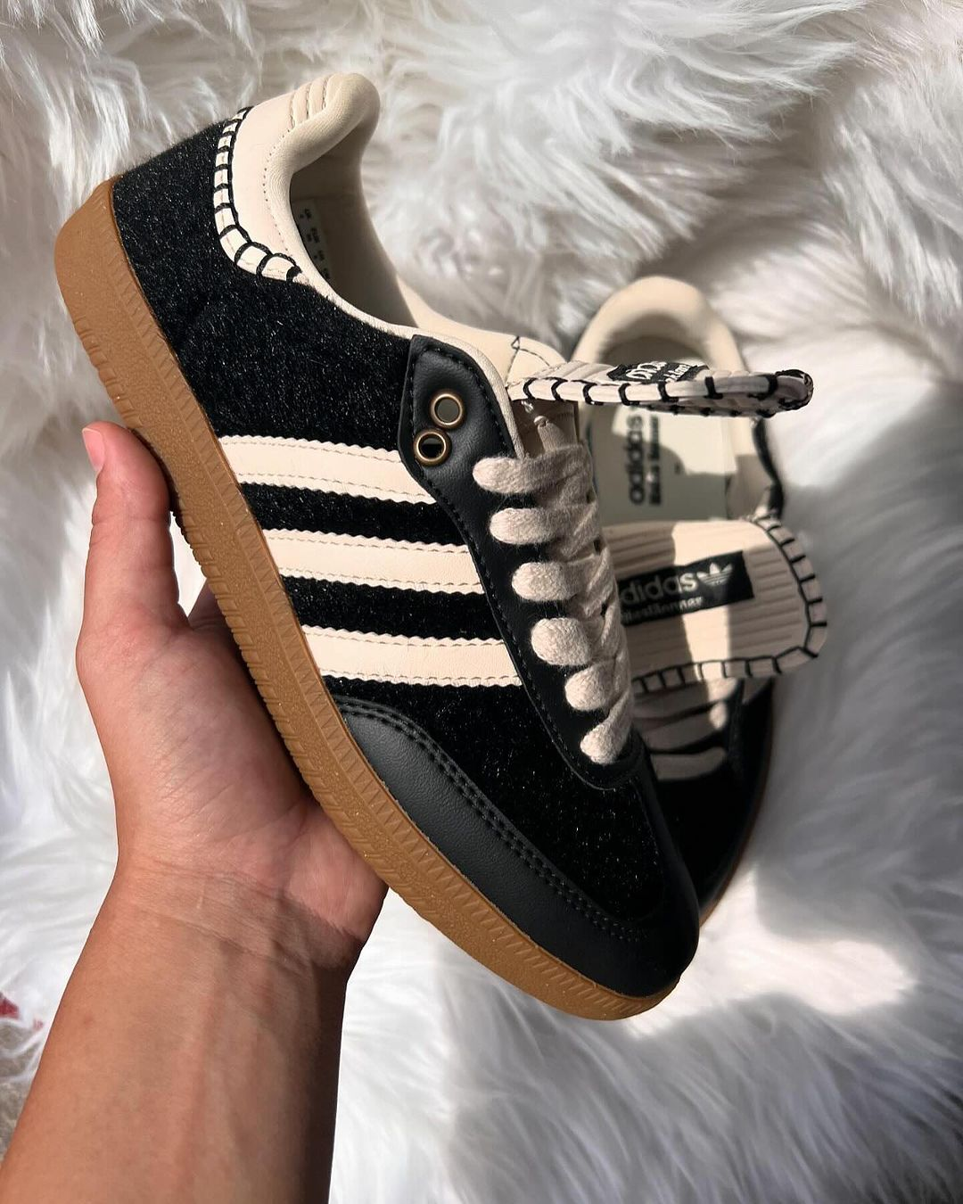 Wales Bonner x adidas Samba Core Black