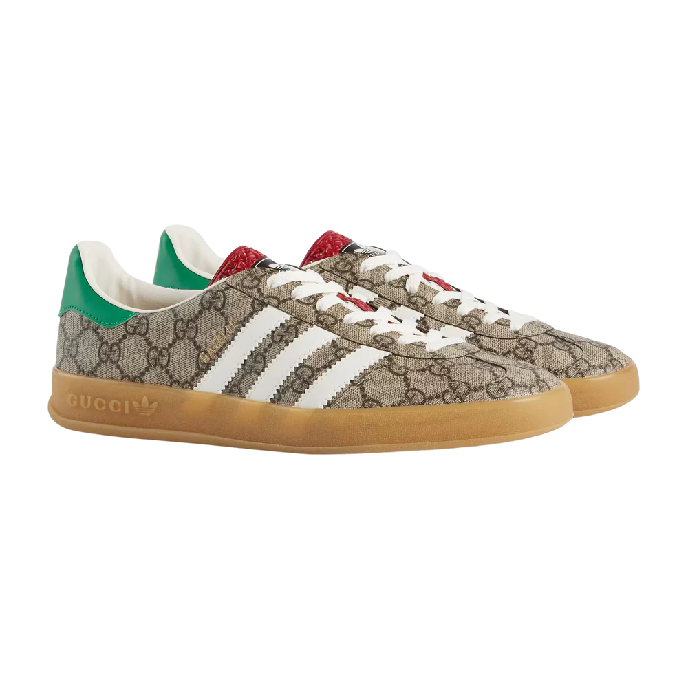 adidas x Gucci Gazelle 'Beige White