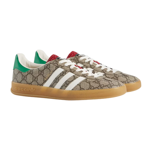 adidas x Gucci Gazelle 'Beige White