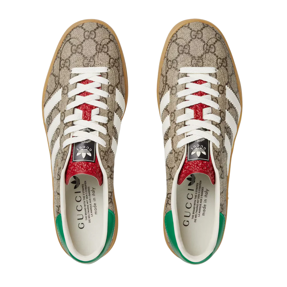 adidas x Gucci Gazelle 'Beige White