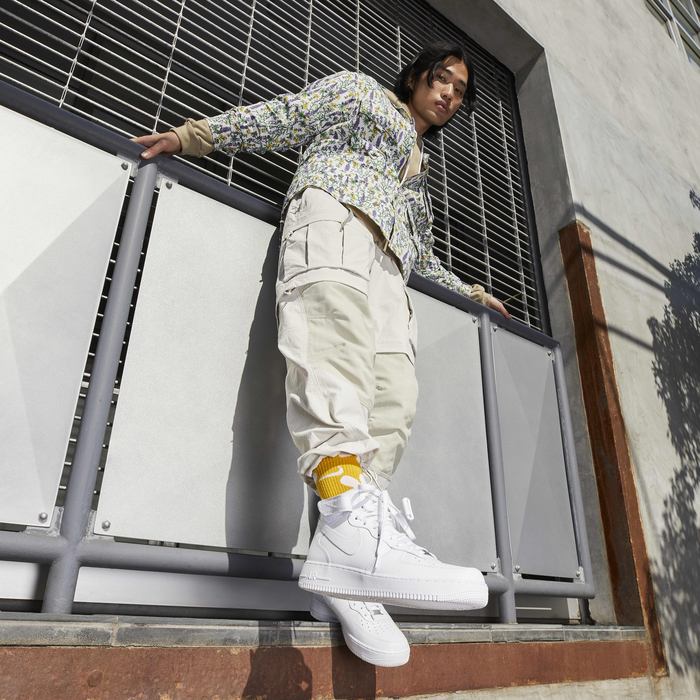 Nike Air Force 1 Mid triple white