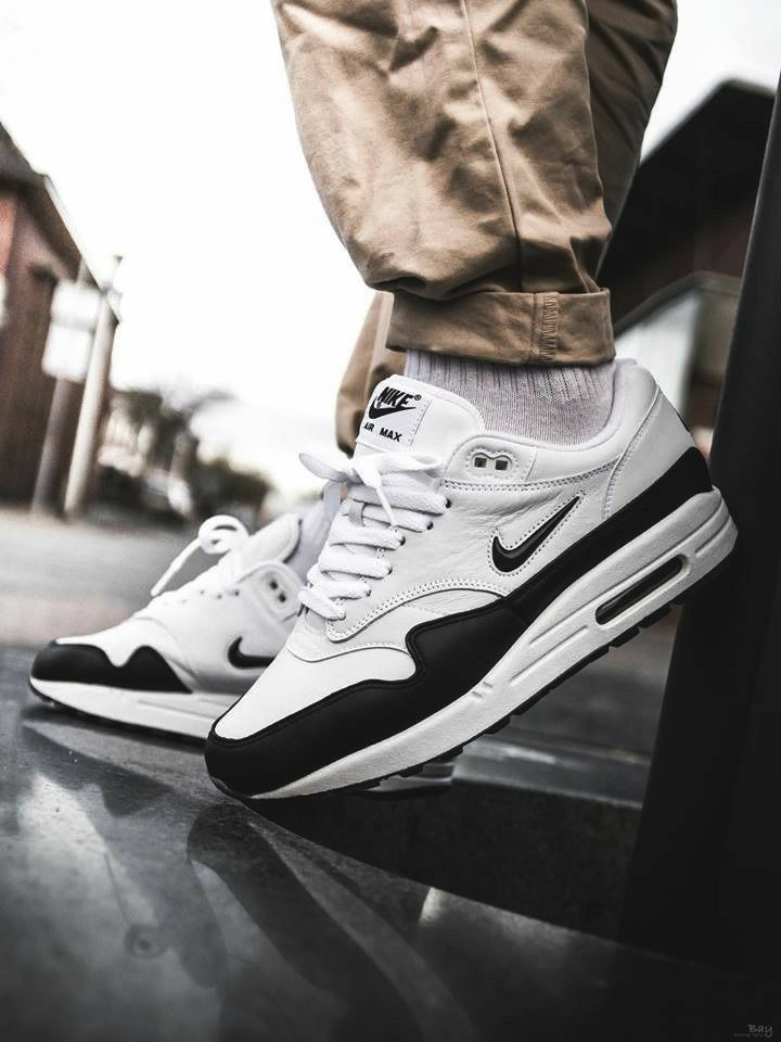 Nike Air Max 1 Jewel White Black