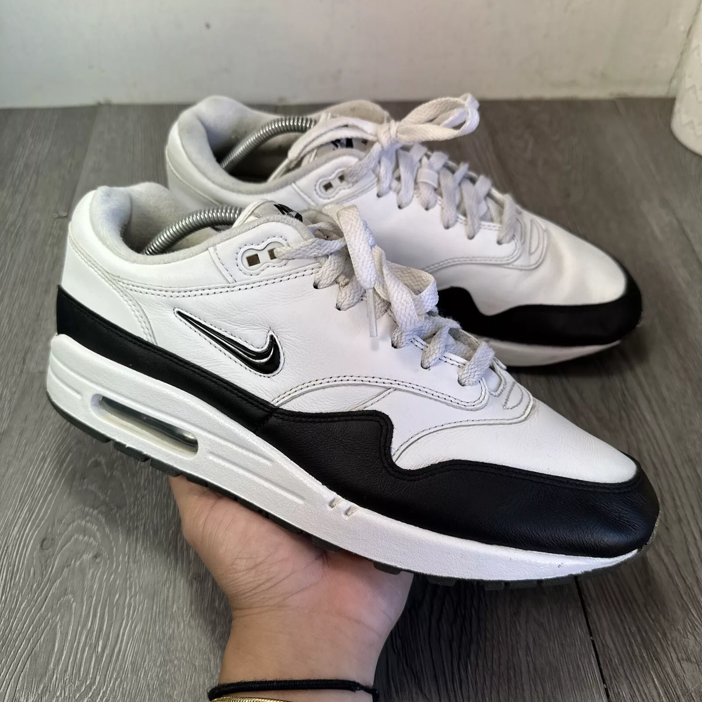 Nike Air Max 1 Jewel White Black
