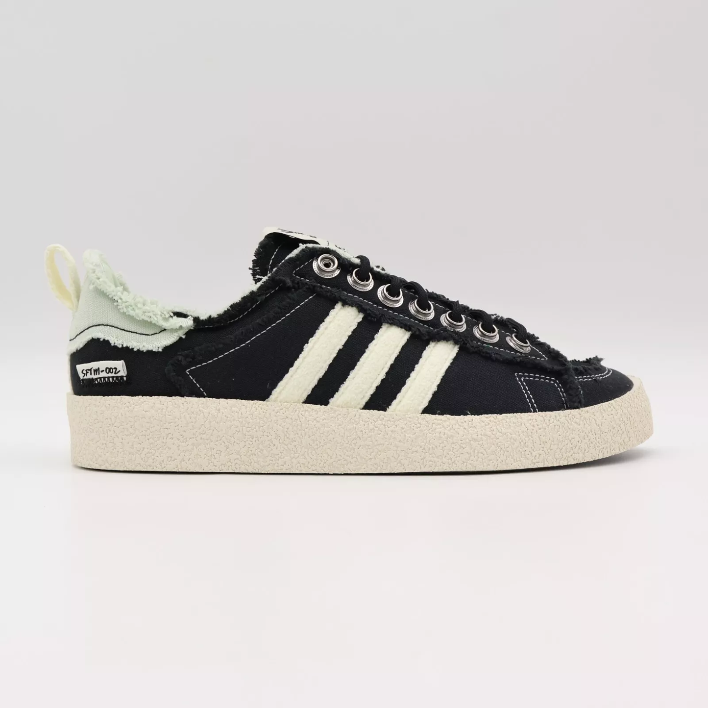 ADIDAS X SFTM Originals Campus 80s Core Black Cream