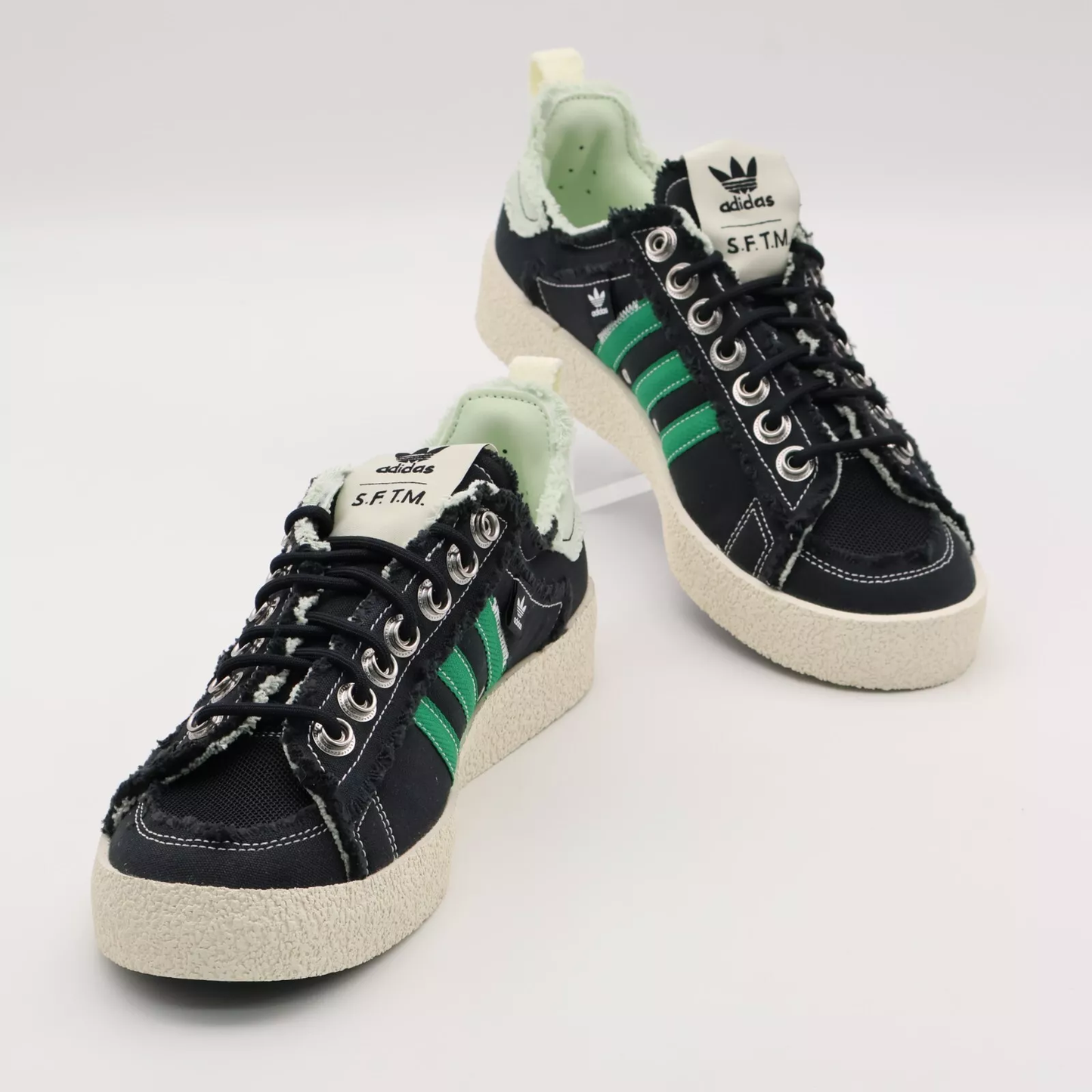 ADIDAS X SFTM Originals Campus 80s Core Black Cream