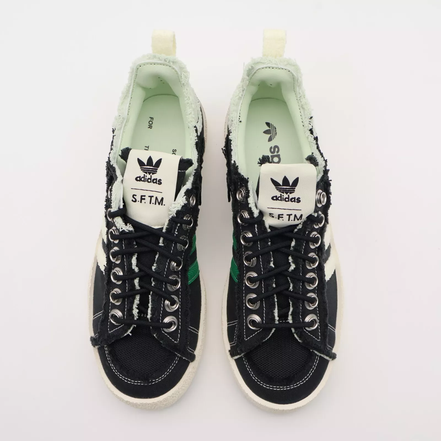ADIDAS X SFTM Originals Campus 80s Core Black Cream