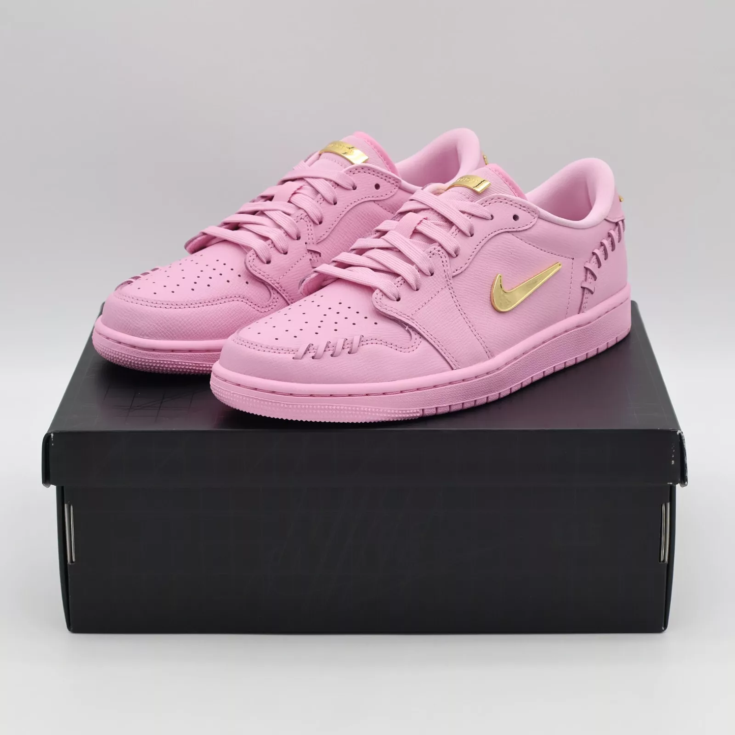 Nike Air Jordan 1 Low MM Perfect Pink Metallic Gold