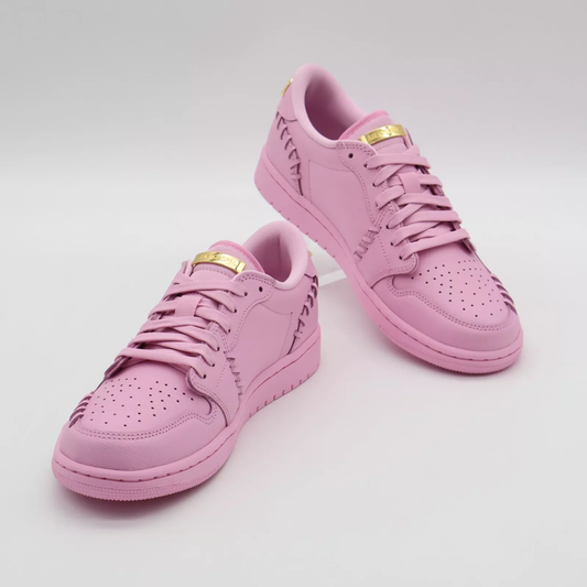 Nike Air Jordan 1 Low MM Perfect Pink Metallic Gold