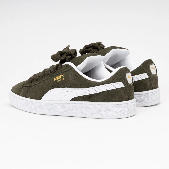 PUMA suede XL olive green
