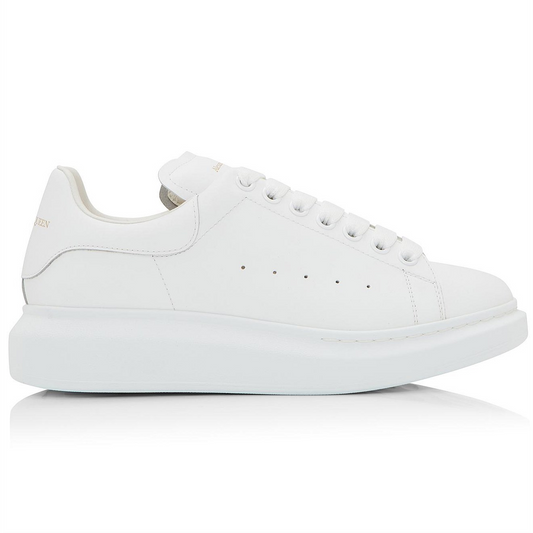 Alexander McQueen Oversized Leather all white