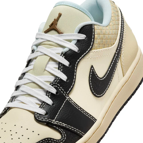 Air Jordan 1 Low SE Coconut Milk Black Muslin
