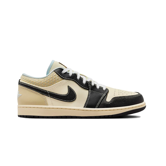 Air Jordan 1 Low SE Coconut Milk Black Muslin
