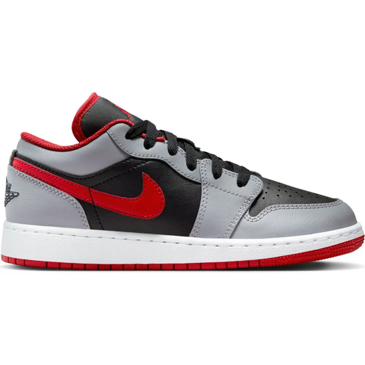 Air Jordan 1 Low Black/Fire Red