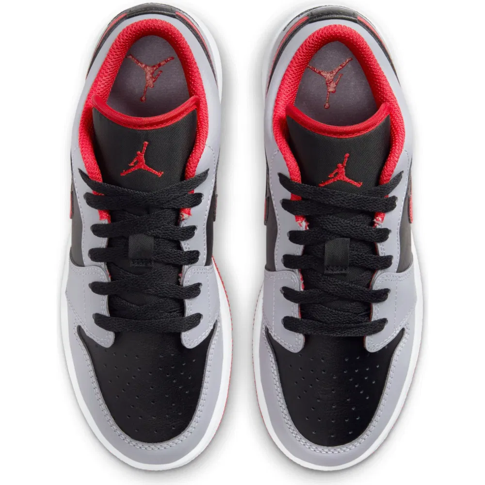 Air Jordan 1 Low Black/Fire Red