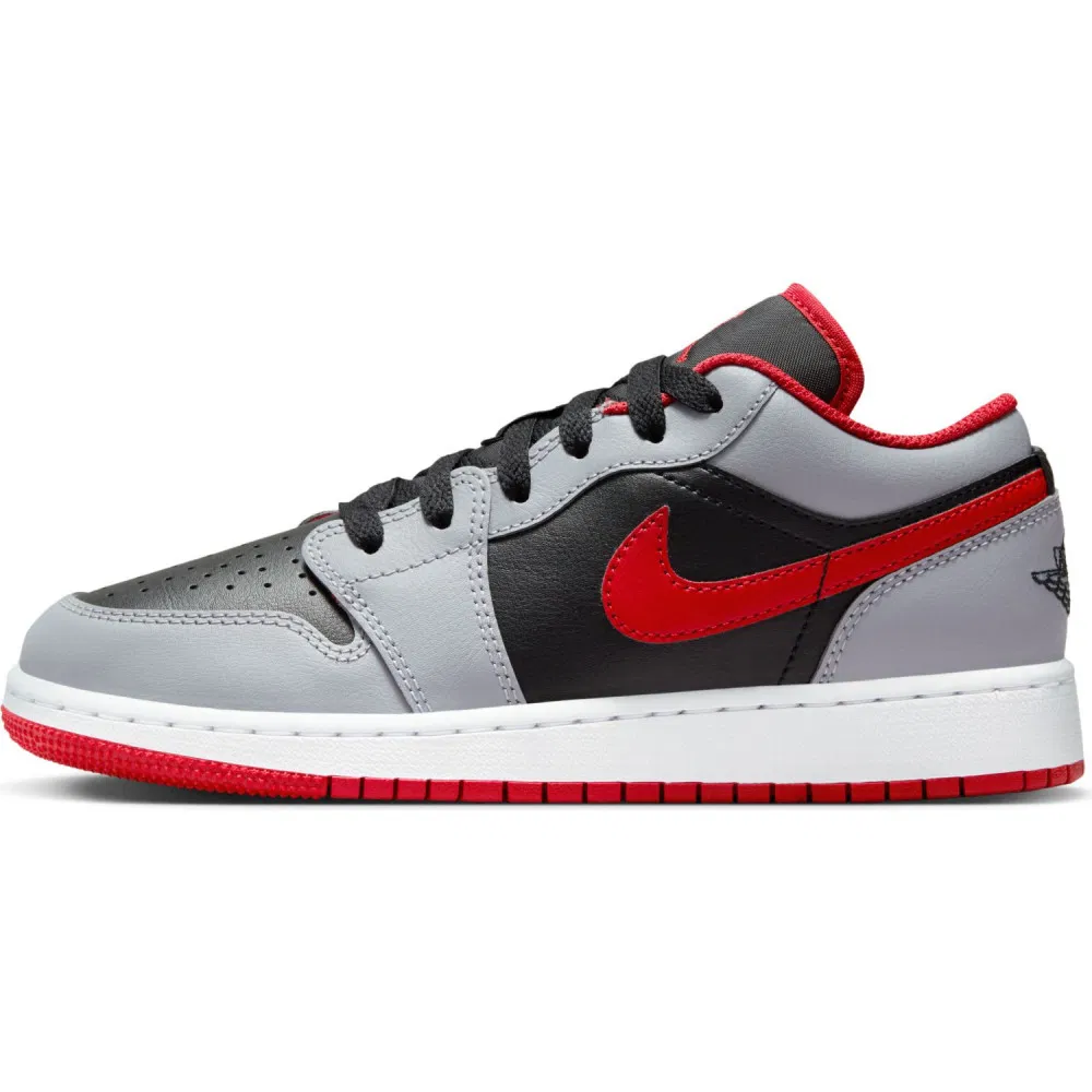 Air Jordan 1 Low Black/Fire Red