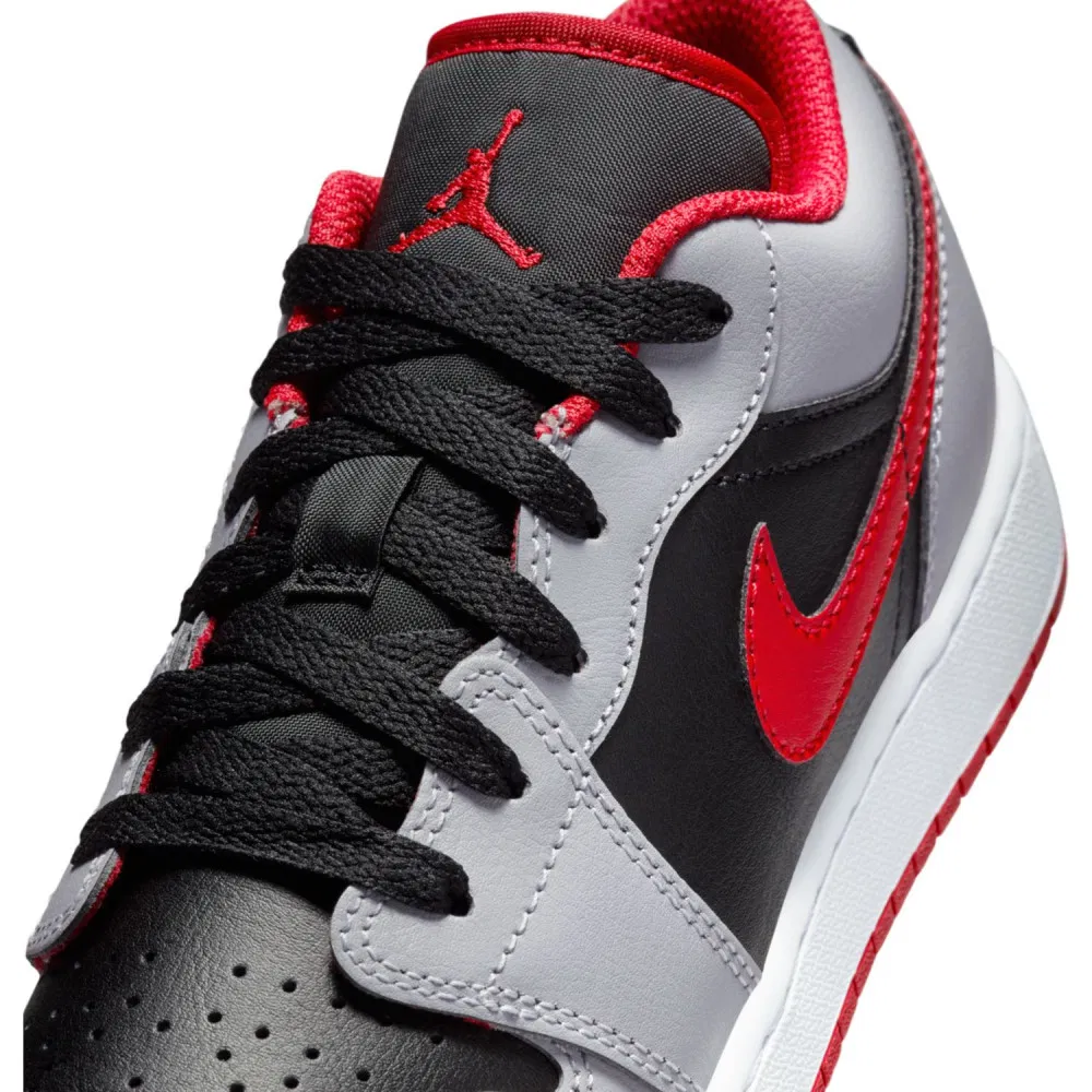 Air Jordan 1 Low Black/Fire Red