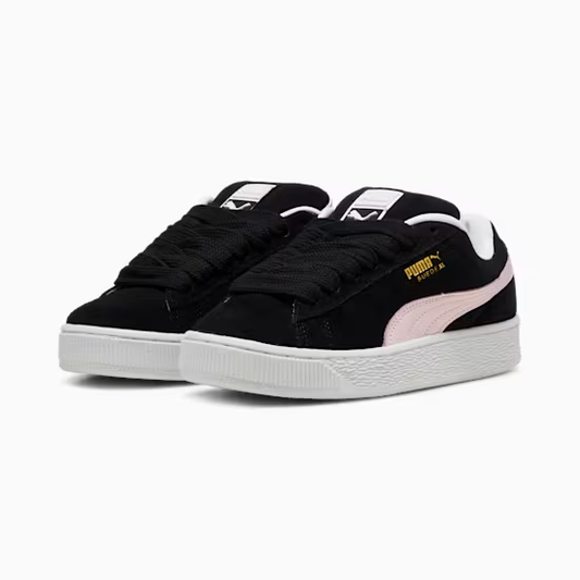Puma Suede XL PINK ON BLACK