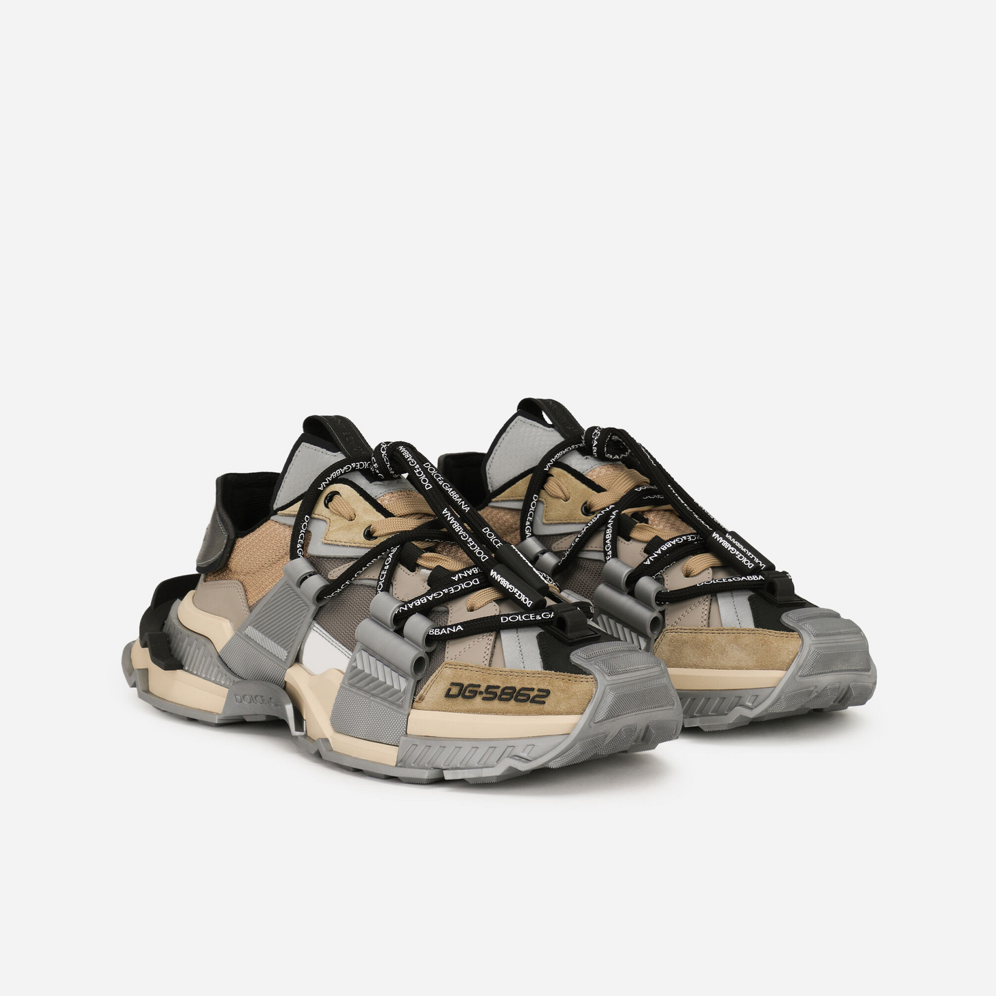Dolce & Gabbana NS1 sneakers space beige-wolf grey