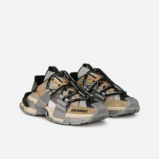 Dolce & Gabbana NS1 sneakers space beige-wolf grey