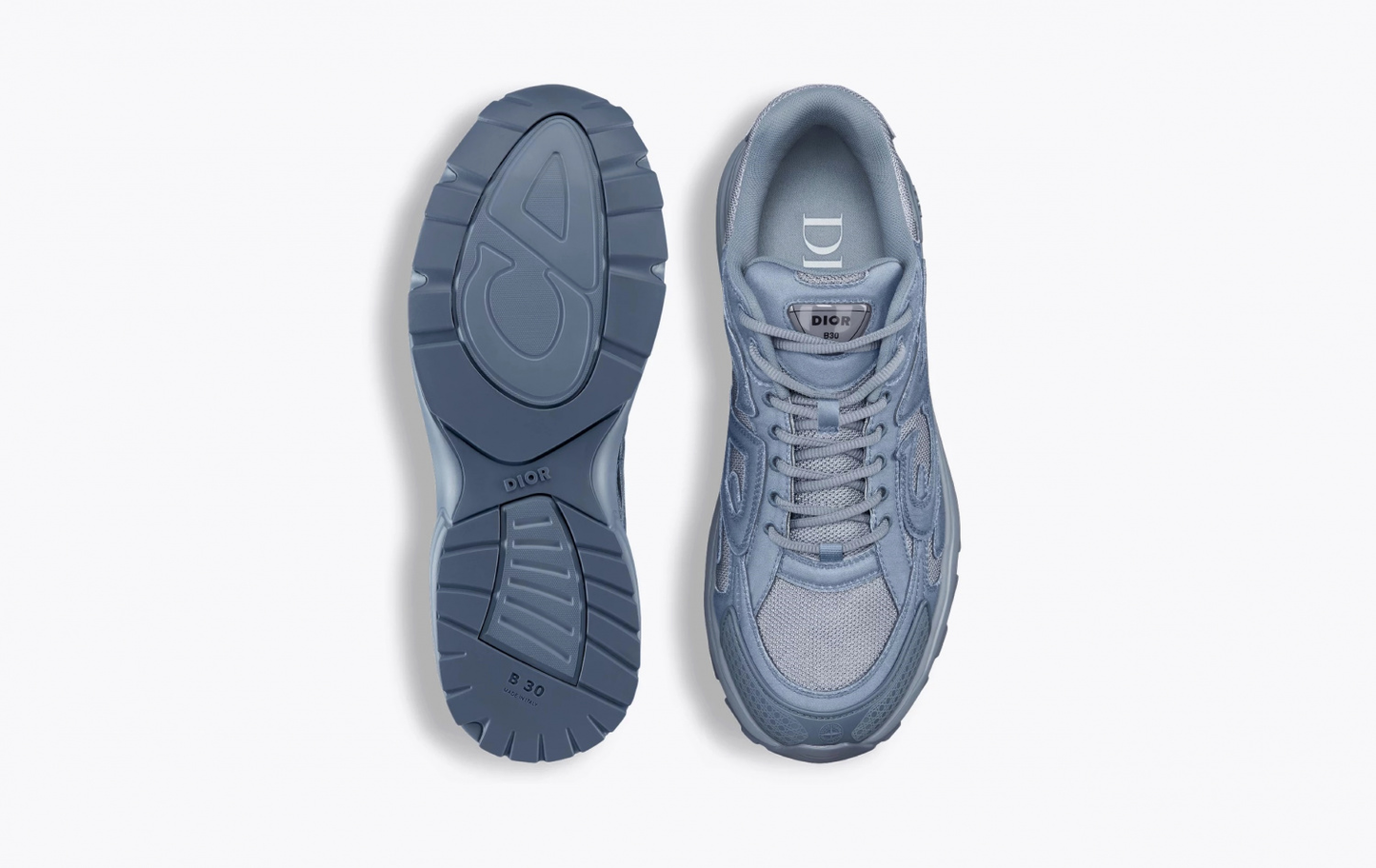 Dior x Stone Island B30 Blue Technical Mesh / Blue Dyed Cotton