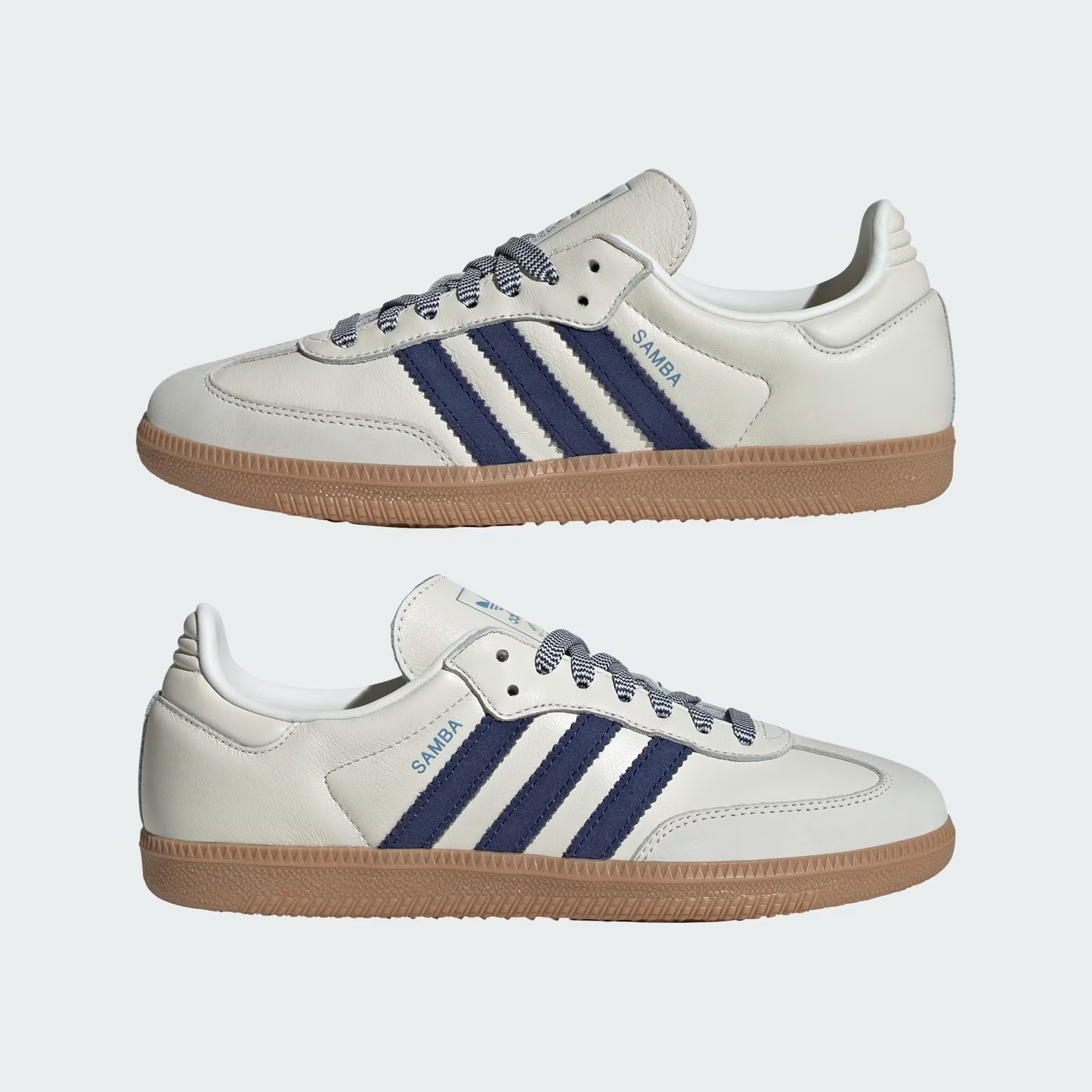 Adidas Samba OG cream - Marine blue