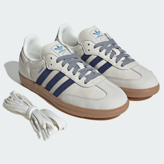Adidas Samba OG cream - Marine blue