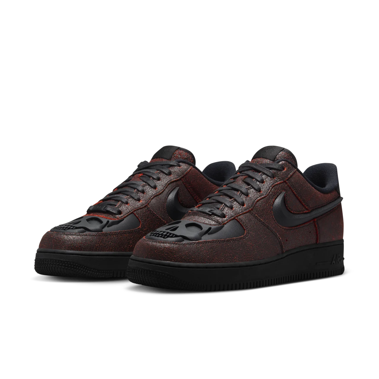Nike Air Force 1 "Halloween" - Bourgogne