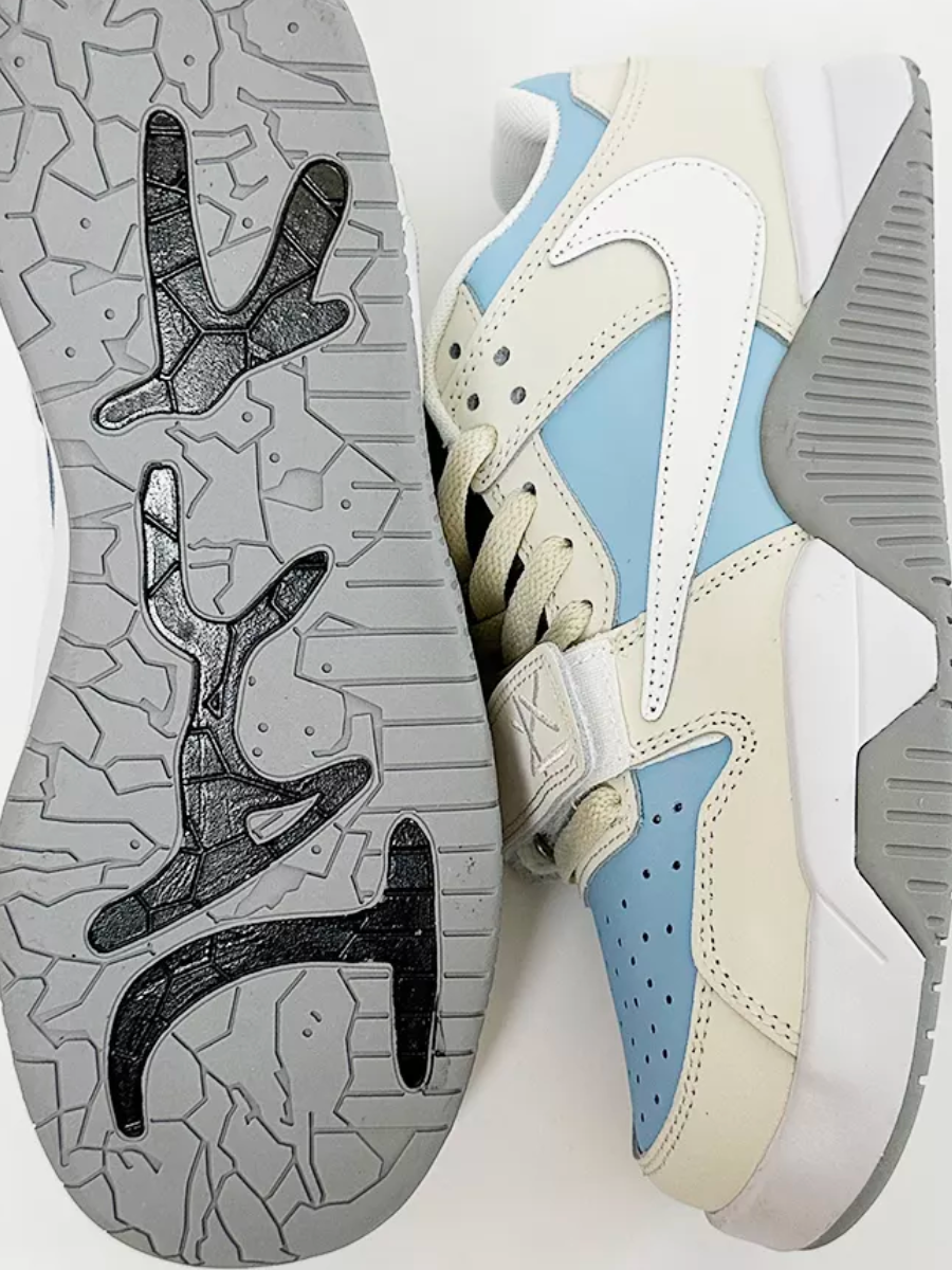 Jordan Cut The Check x Travis Scott Cyan / Cream
