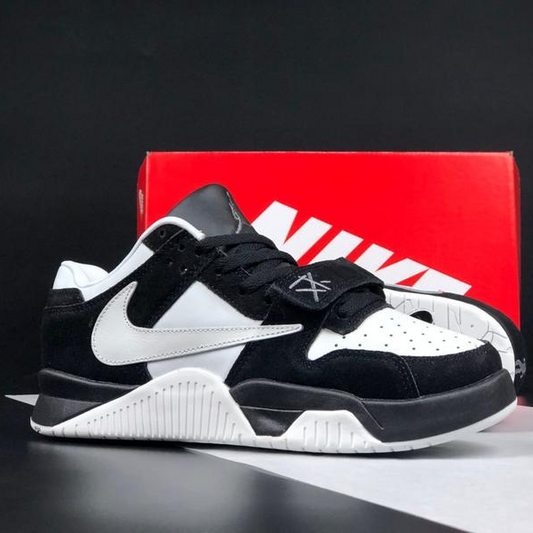 Jordan Cut The Check x Travis Scott Black/white