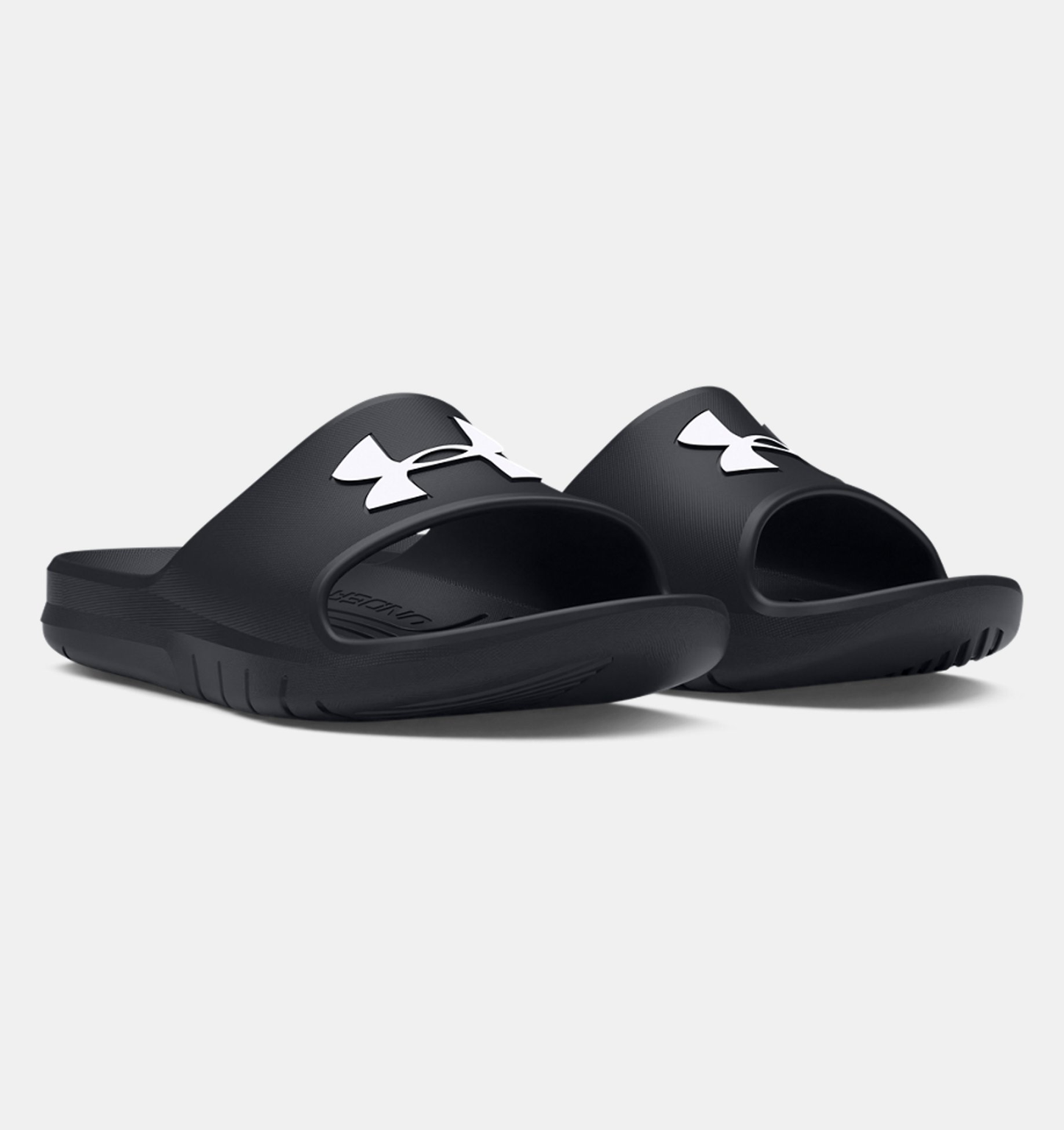 Claquette Under Armour Black-white
