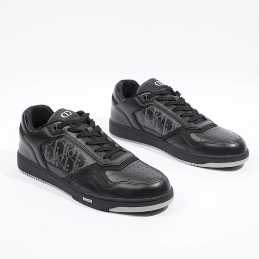 Christian Dior B.27 Low Top Cuir Noir