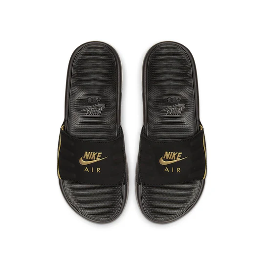 claquette Nike Air Max Camden Gold