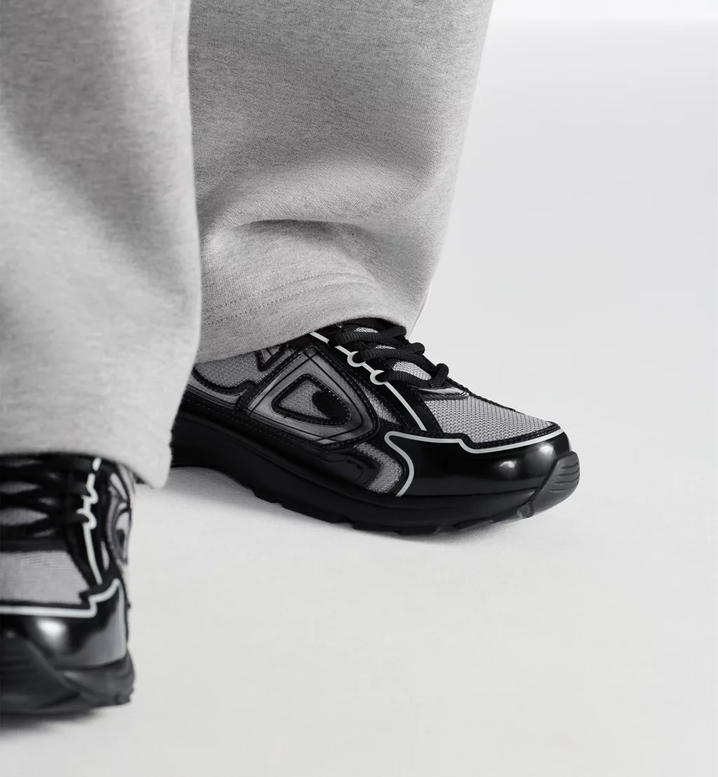 Dior B30 Light Gray Technical Mesh