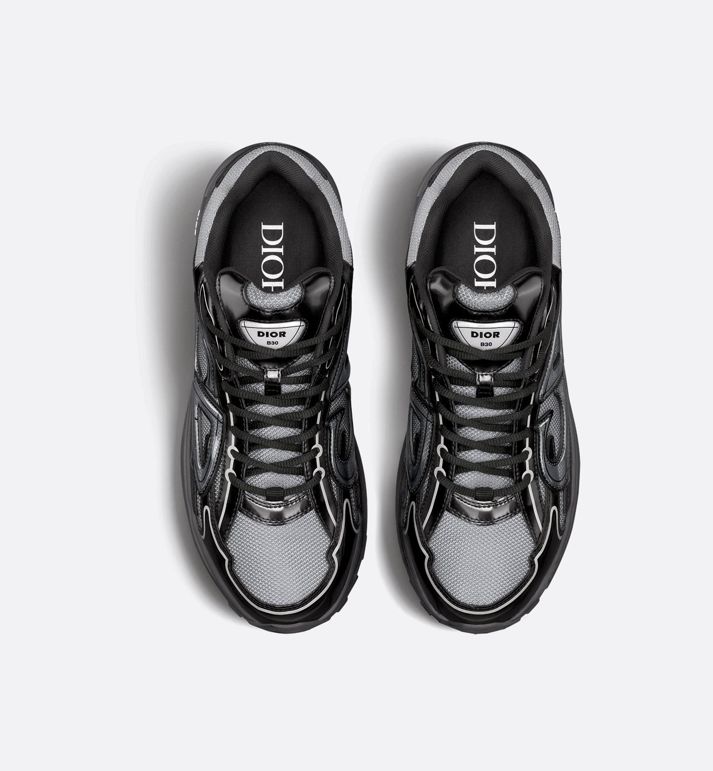 Dior B30 Light Gray Technical Mesh