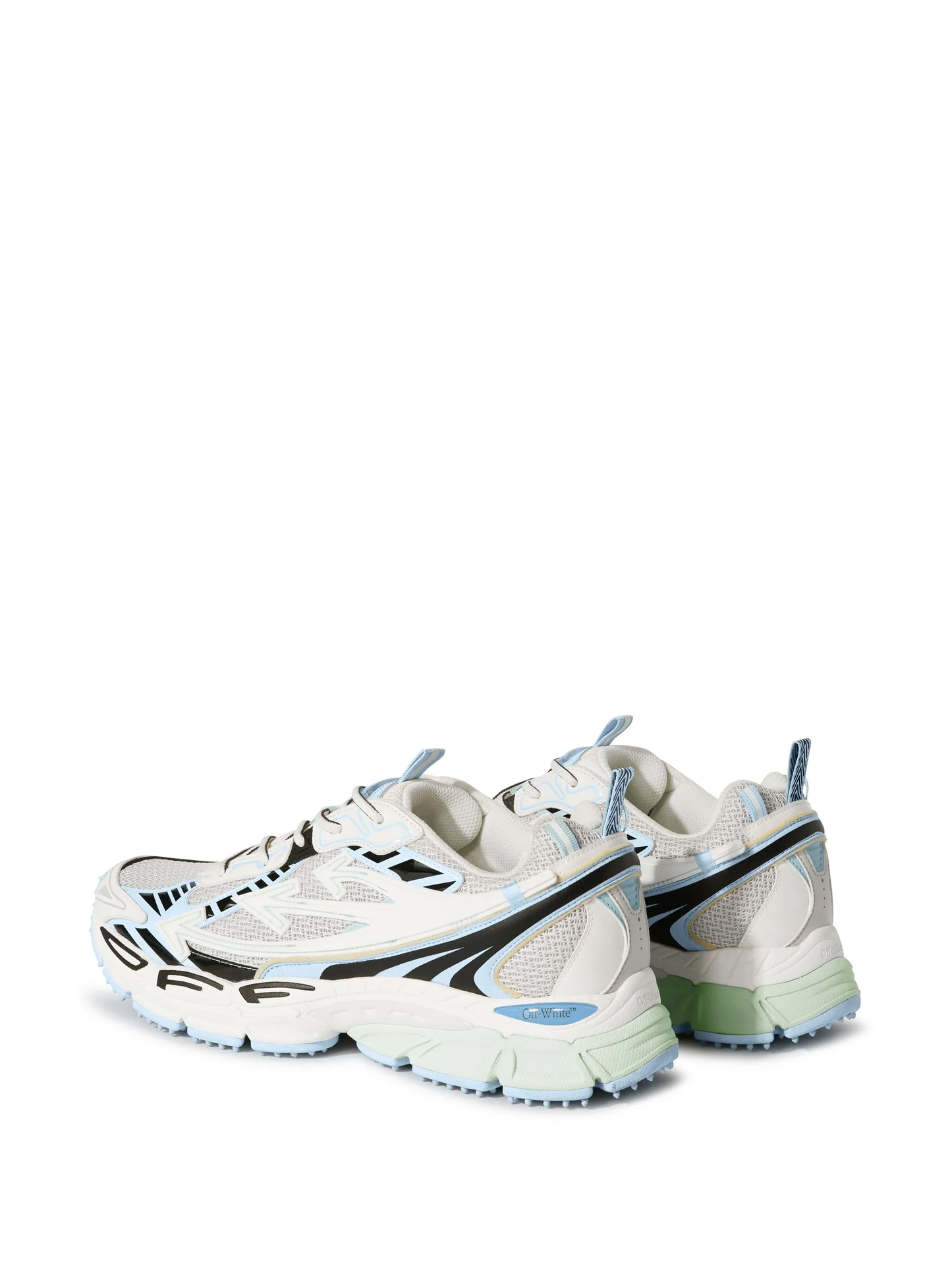 OFF WHITE be right back cyan - white