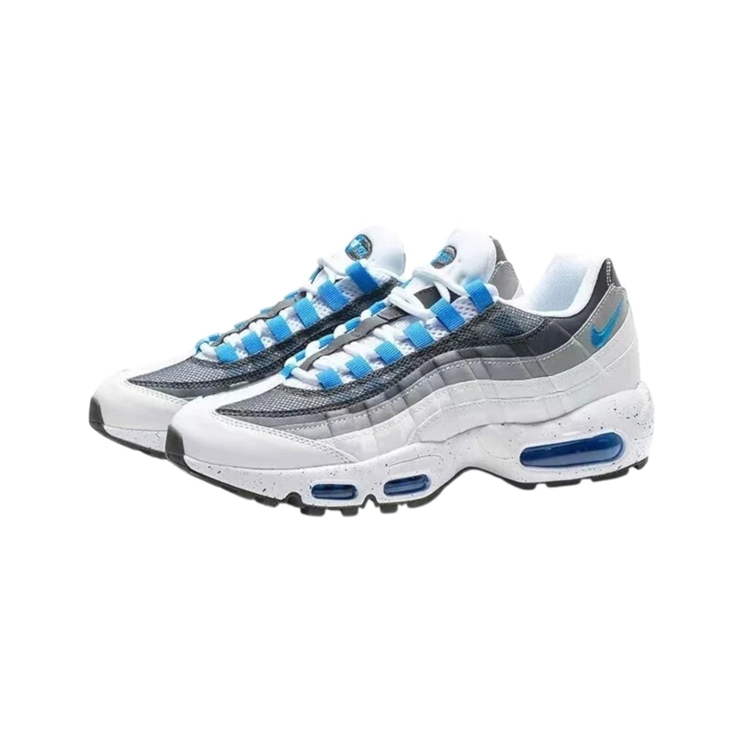 Nike Air Max 95 White Hyper Cobalt Blue Men